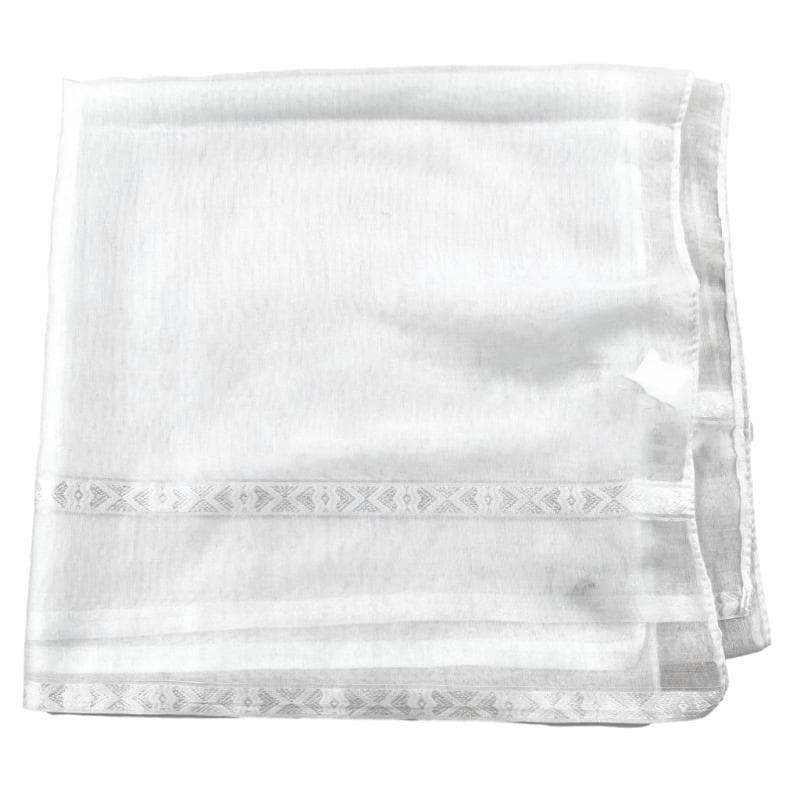 Classical Headwrap Shemagh Scarf for Muslims Arab Keffiyeh Headscarf for Arabian Dubai Ethnic Neck Wrap White Shemagh cm white