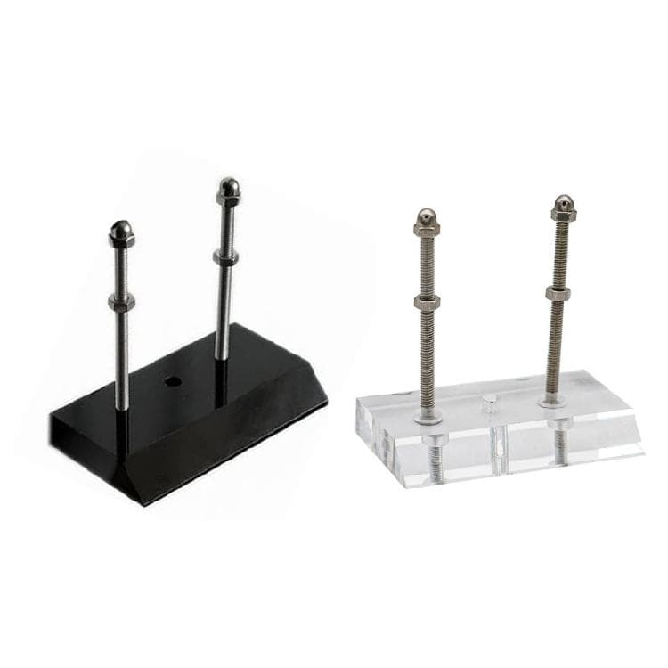Wall Mount Skateboard Hanger Horizontal Skateboard Deck Display Rack Skateboard Hanger Hook for Longboards Deck Storage clear