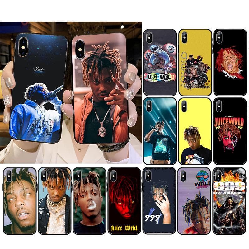 Juice Wrld Phone Case For Iphone 14 13 Pro Max 12mini 12 11 Promax Xs Max Xr Se2 8 7 Plus X