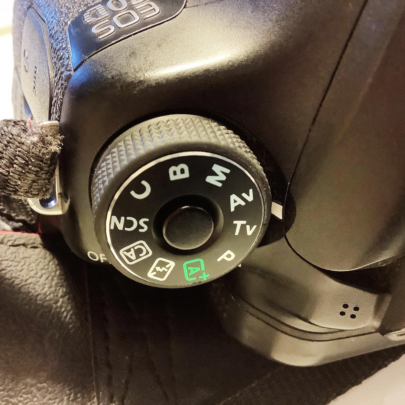 New Dial Mode Button Label For EOS 70D Camera Top Cover Replacement Repair Part