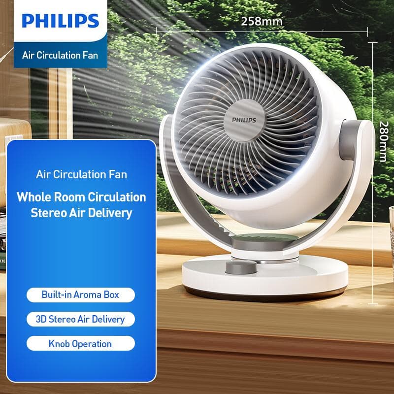 Philips Air Circulation Fan 3-Speed Levels Cool and Refreshing air circulation fan