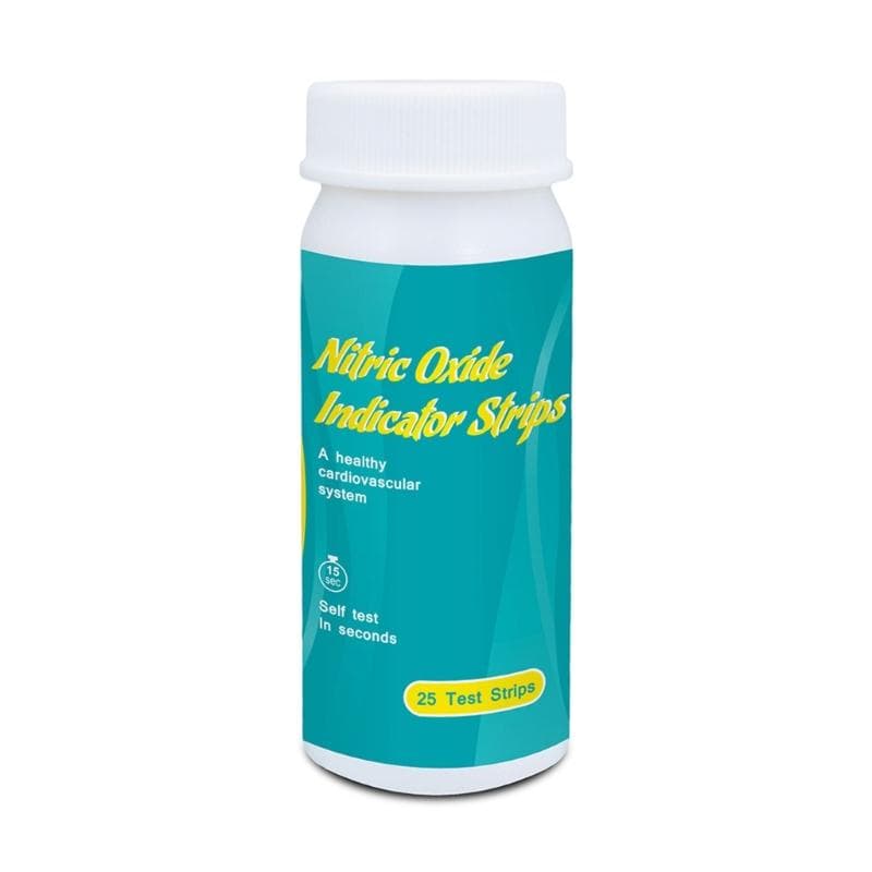 25 Strips Nitric Oxide Test Strips Accurate Salivary Nitric Oxide Indicator Strips for Nitric Oxide Testing