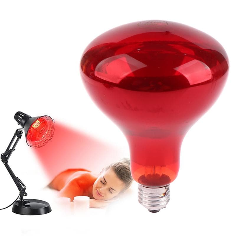 Infrared Red Heat Light Therapy Bulb Lamp Muscle Pain Relief 100/300W Bulb