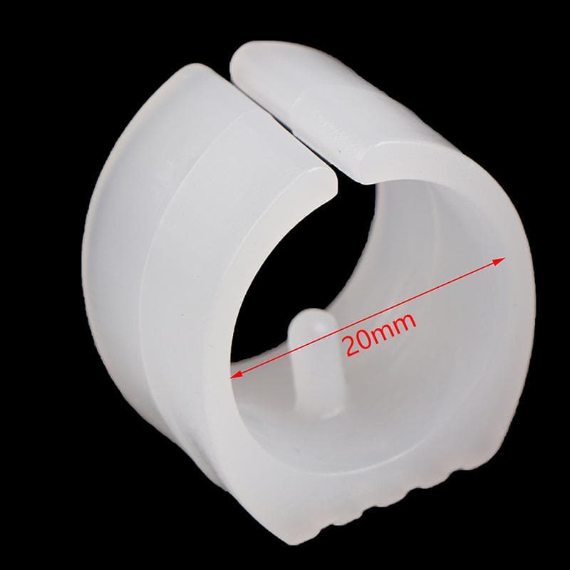 10Pcs U Shaped Non-Slip Chair Leg Pad Anti-Front Tilt Glides Bumper Damper Stool Useful Chair Leg Tube Caps Floor Protector white