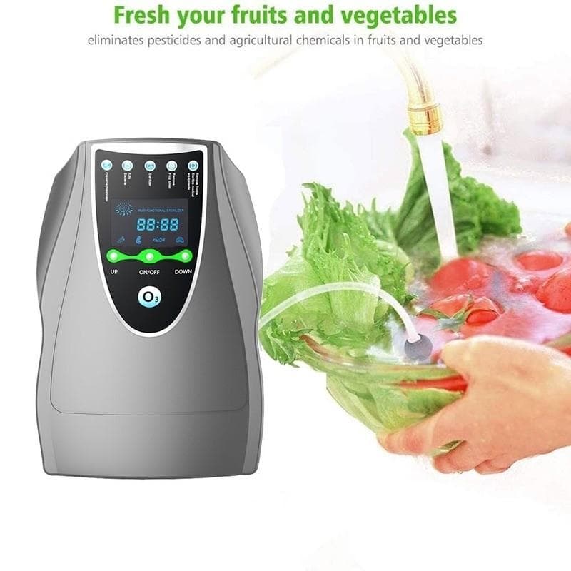 Portable Ozone Generator Remove Vegetable Fruit Pesticide Residue Air Purifier Ozone Water System Applications
