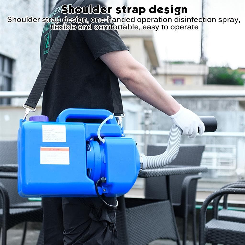 1200W 8L Electric ULV Fogger ULV Ultra Low Capacity Cold Fogging Machine Portable Electric Spray Disinfection Machine