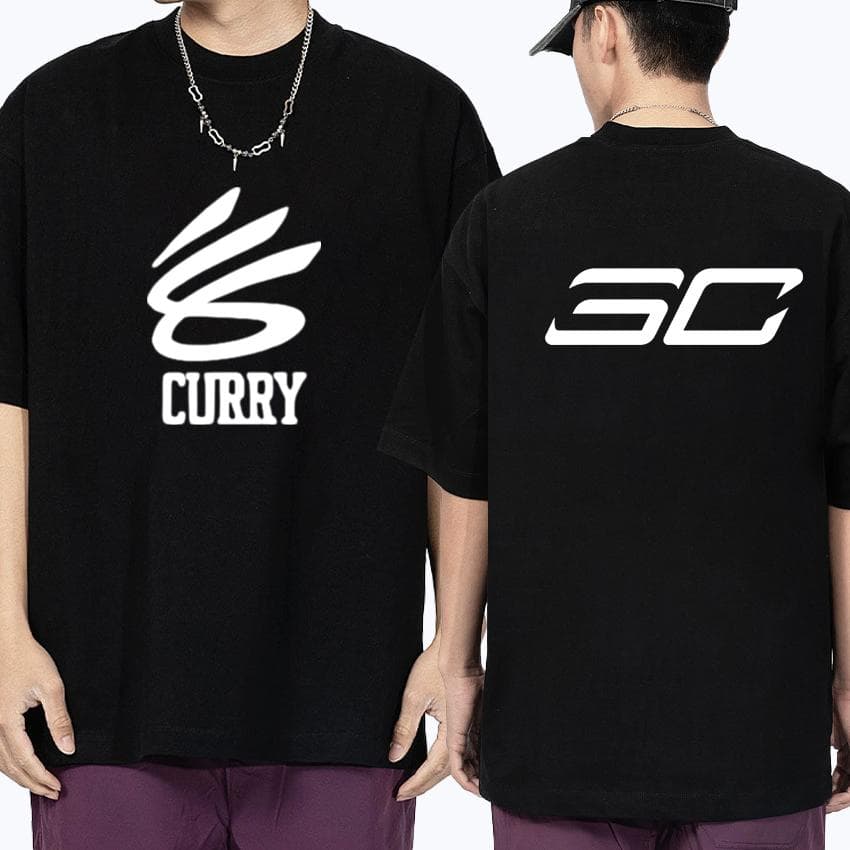 2025 Jinzhou Warriors Curry 30 Basketball train Double Sided Printed Oversized t-shirt Men Women Cotton Unisex Summer clothing cm