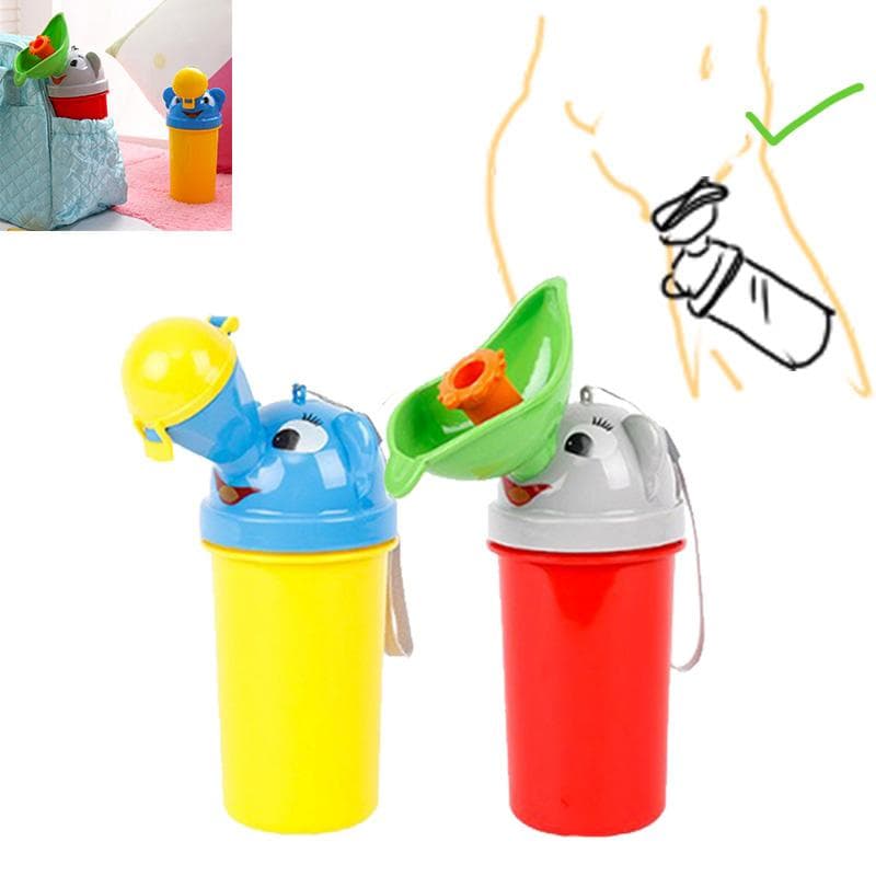 Portable Travel Pots Urinal Baby Toilet Boys Girls Pot Outdoor Car Travel Anti-leakage Potty Children's pot Training Potty WC