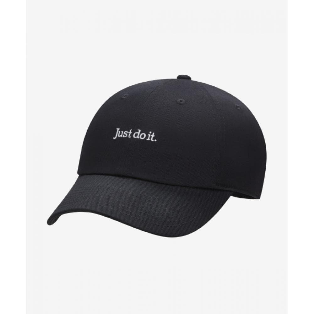 Nike Club Unstructured Tennis Cap   Black White  Fb5370 010 cm