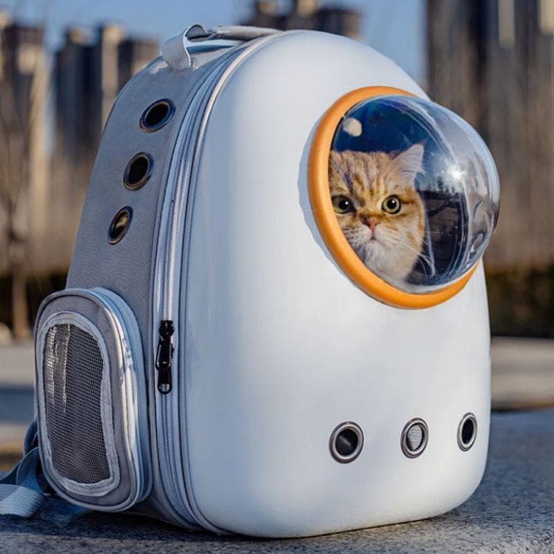 Portable Cat Backpack: Outing Space Capsule Pet Carrier