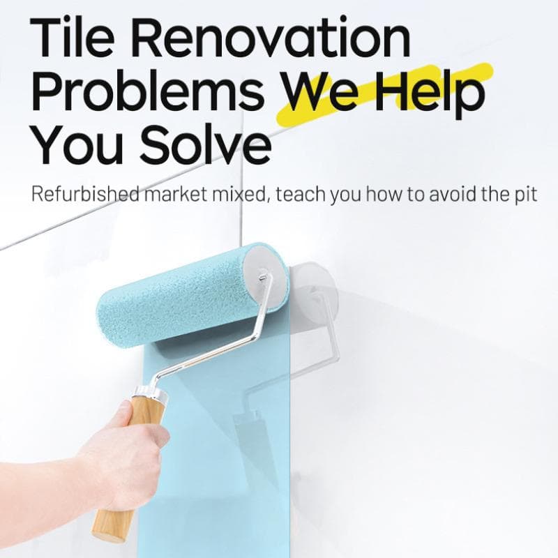 Color Change Tile Paint Coating Waterproof Stain Resistant Epoxy Floor Paint Home Decoration Tile Renovation Paint