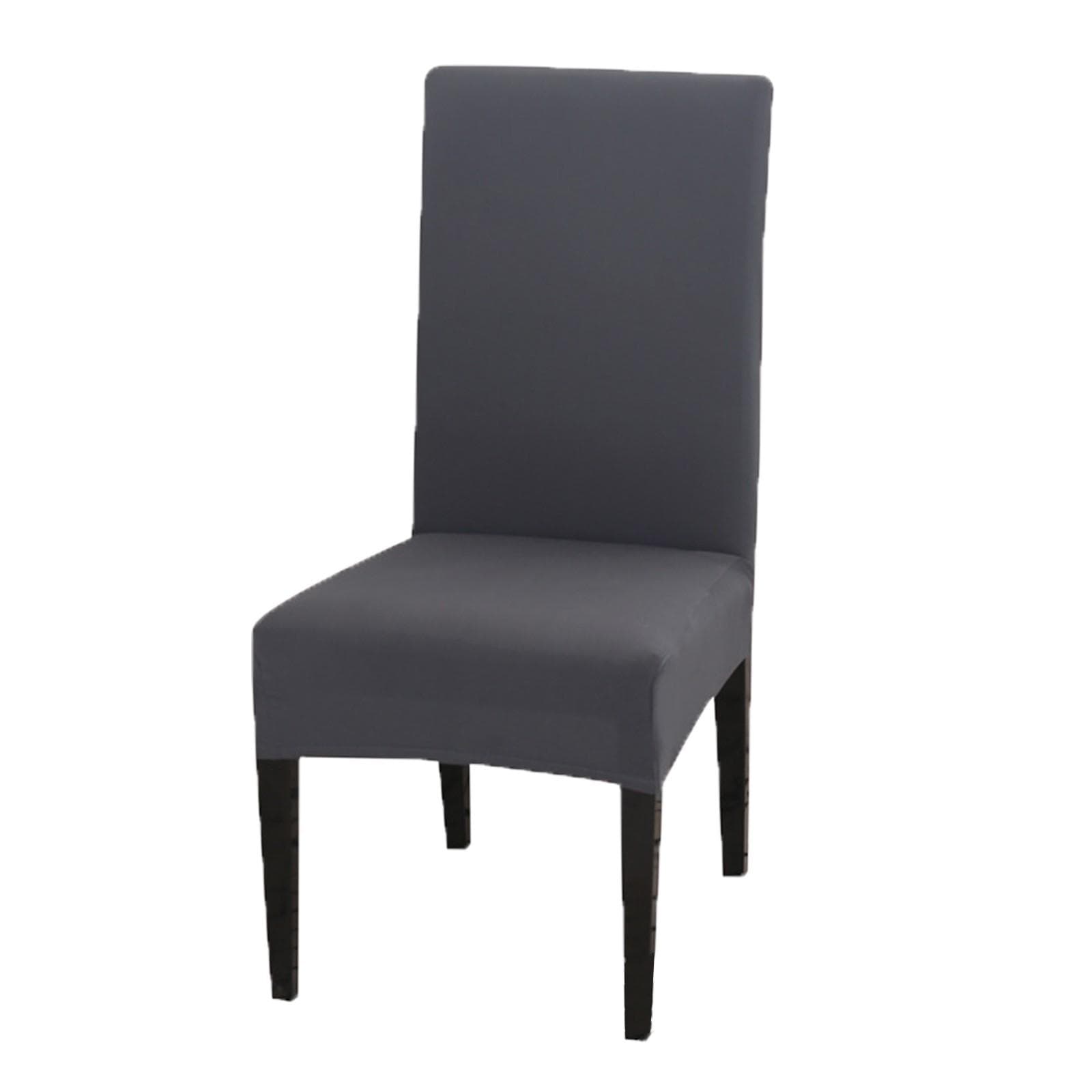 2pc High Back Solid Color Office Hotel Hotel Home Chair Set One-Piece