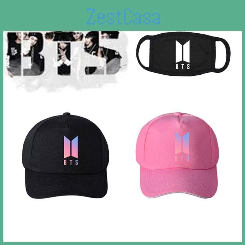 Bangtan Bts Kpop Boy Baseball Cap Mask Suga Jungkook Jimin Jin V Gift Adjustable cm