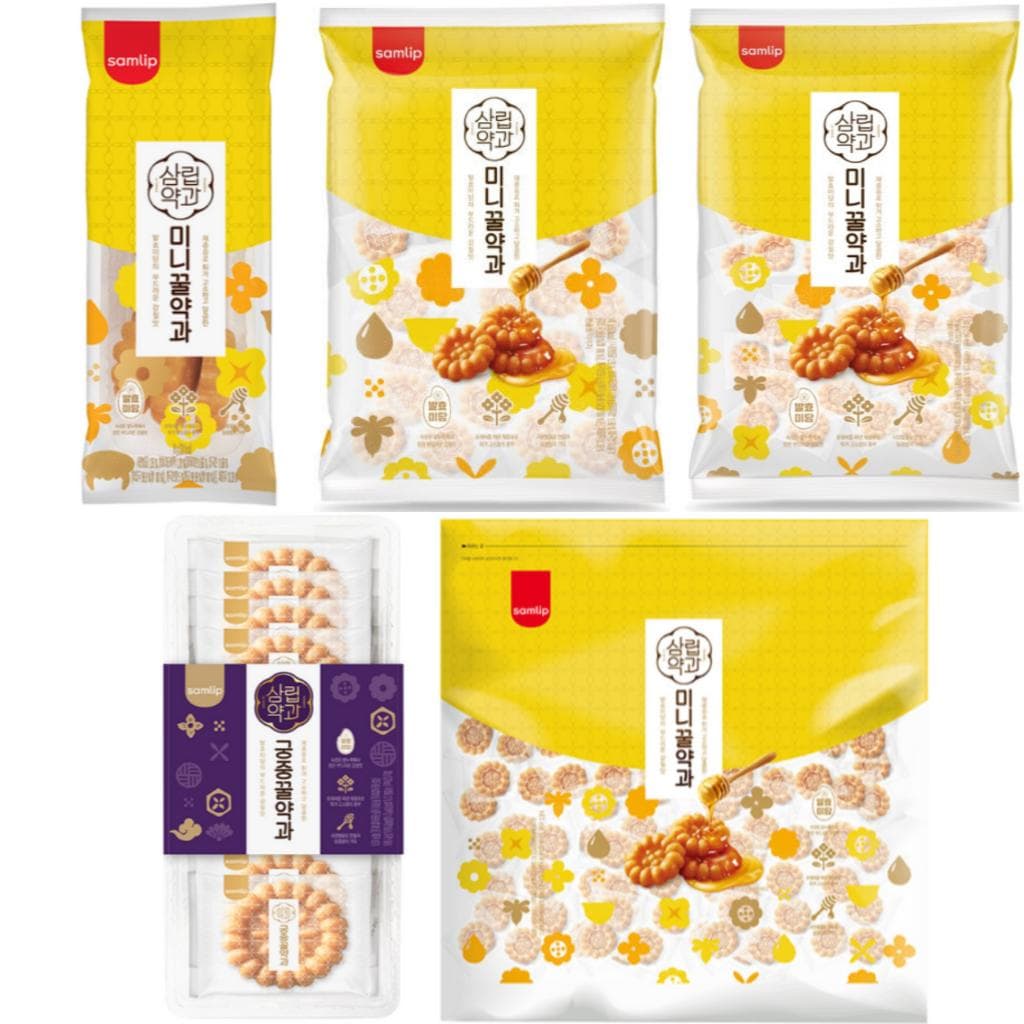 [SAMLIP] Korean Traditional Honey Cookies(Yakgwa)