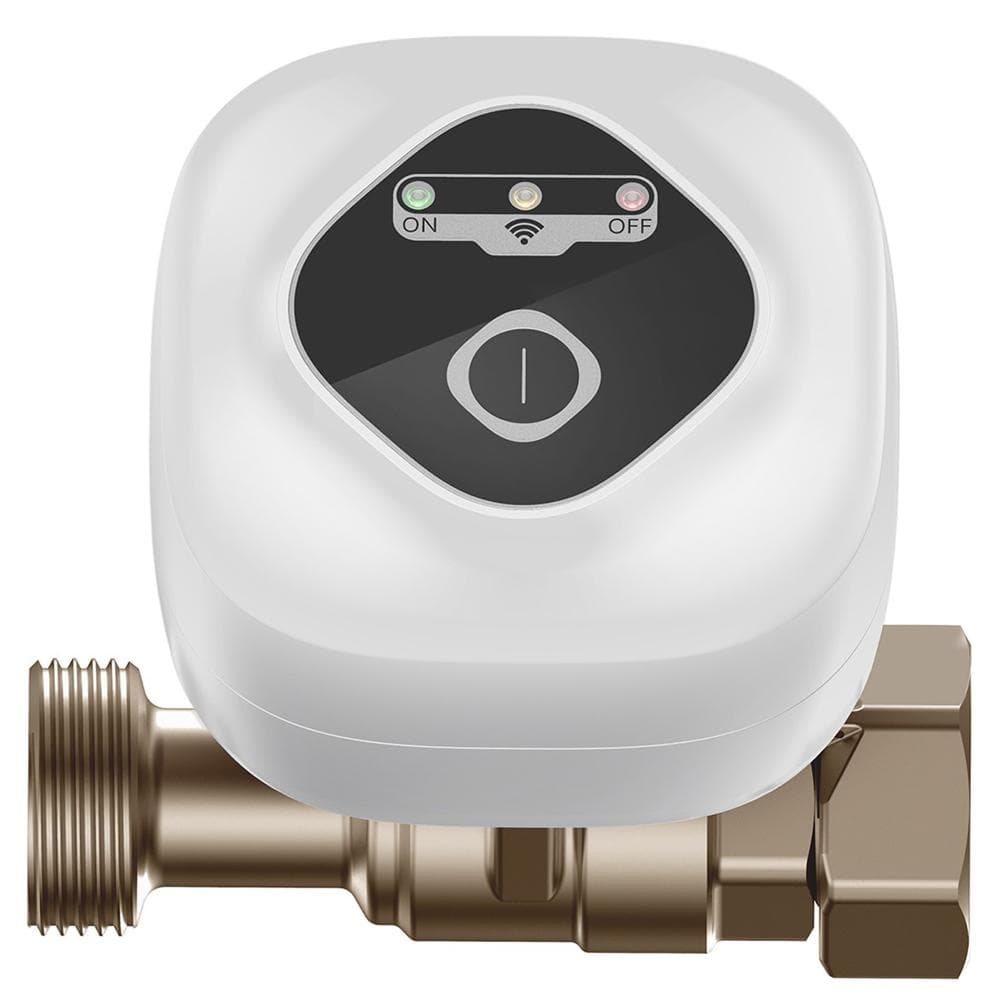 WiFi Intelligent Ball Valve Automatic Water Shut-off Valve Support APP Control3 Timing ModesWater white