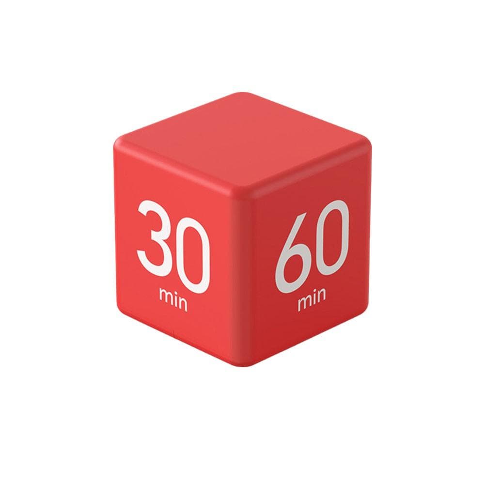 Compact Size Cube Timer Gravity-sensing Timer Time Management Timer