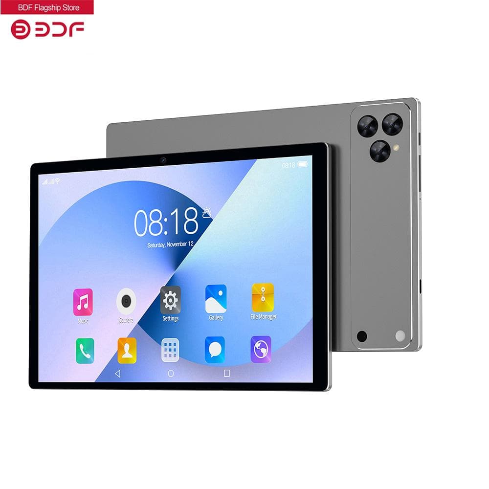 2026 New 10.1 Tablet Octa Core 4G Phone Call Google Market GPS WiFi FM Bluetooth4.0 Tablets 8GB+128GB Tablet PCC silver