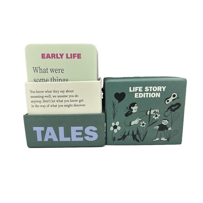 Life Story Interview Kit Cards 150 Cards Curated Questions Make Deep Connections For Families, Parents, Adults, Game Night