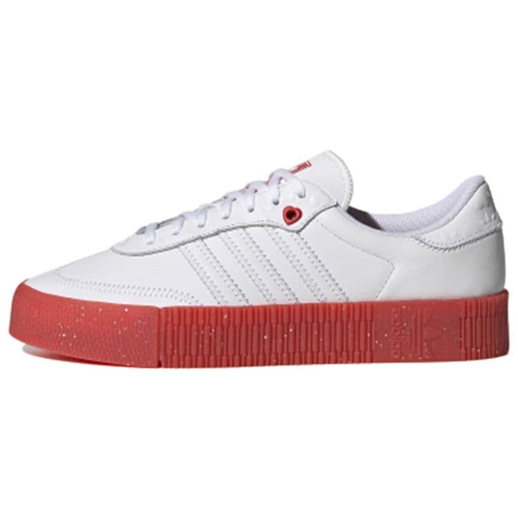 adidas  Sambarose White Scarlet Women Sneakers Cloud-White Core-Black FZ1831 cm