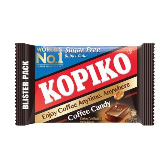 Kopico Sugar Free Coffee Flavored Candy Blister 32g, Korean snacks