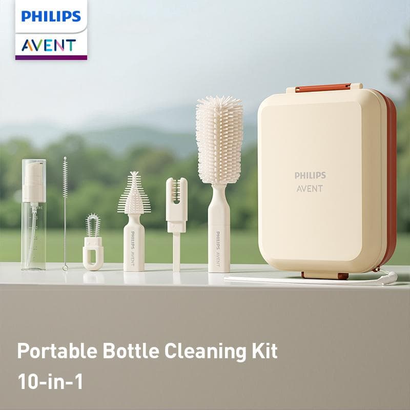 AVENT Bottle Brush Set 10-in-1 Bottle Cleaning Kit