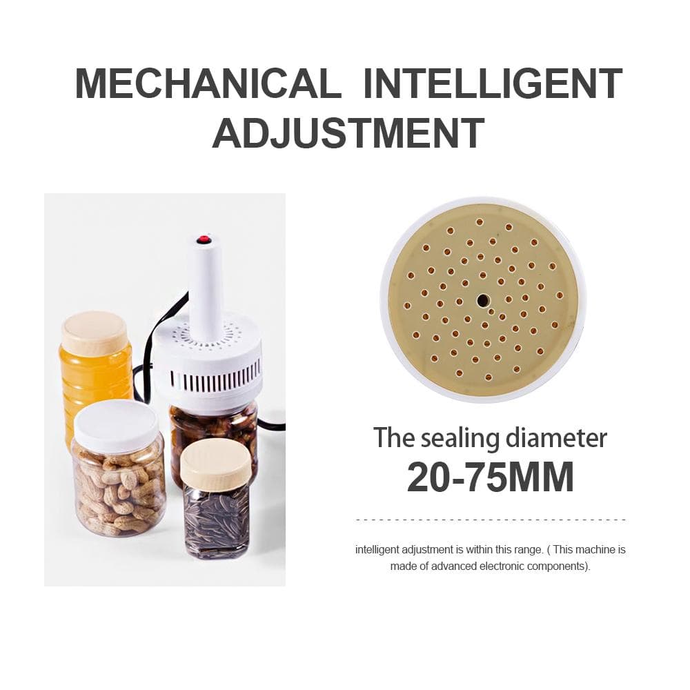 Electric Sealing Machine Electromagnetic Induction Sealer 20-75MM for Plastic Bottle Cap Aluminum Foil Cap Sealing Gasket black