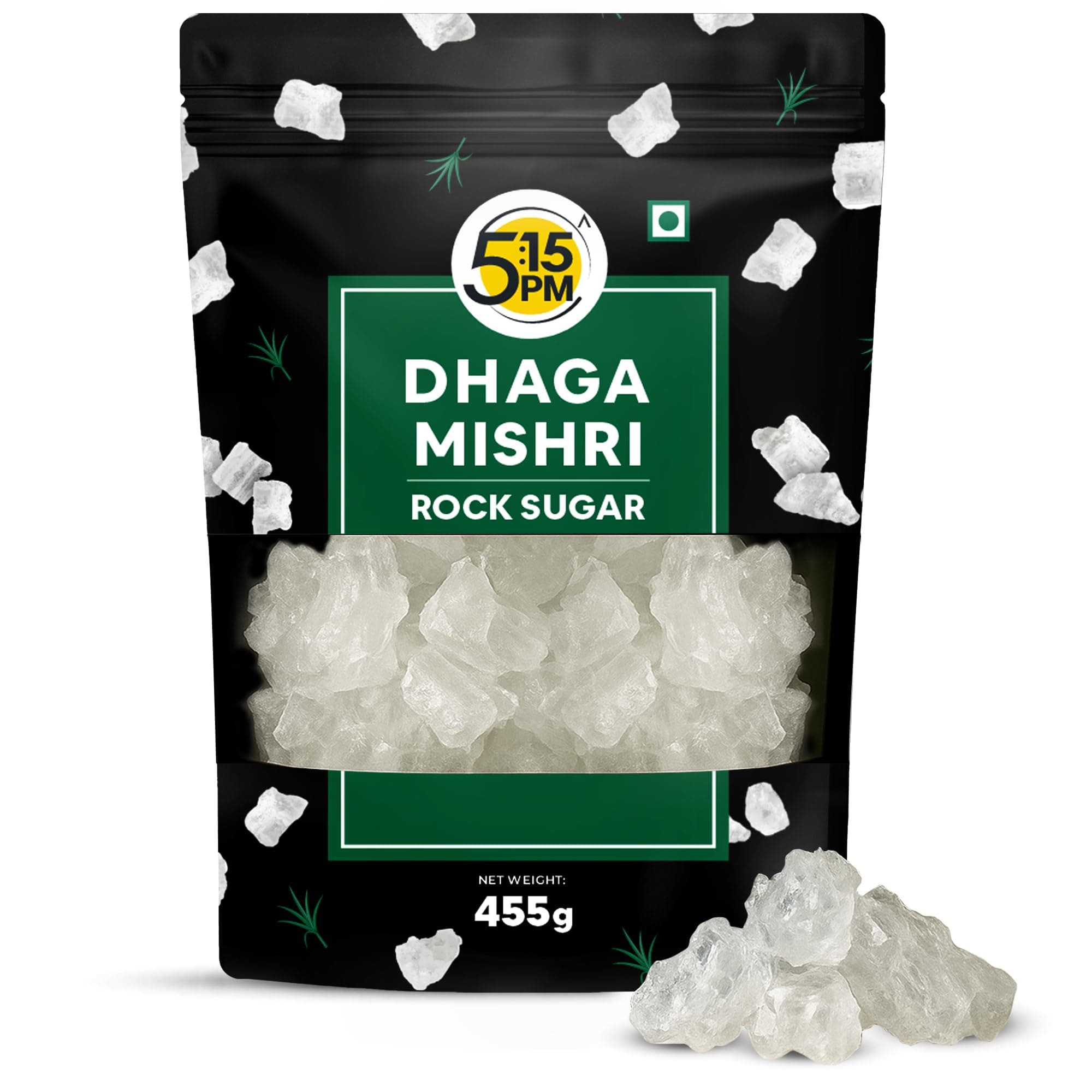 5:15 PM Dhaga Mishri 455Gm | Rock Sugar Crystals | Mishri Dhaga Pure Thread Crystal | Natural Thread Mishri Crystal | Dhage Wali Mishri | Candy T