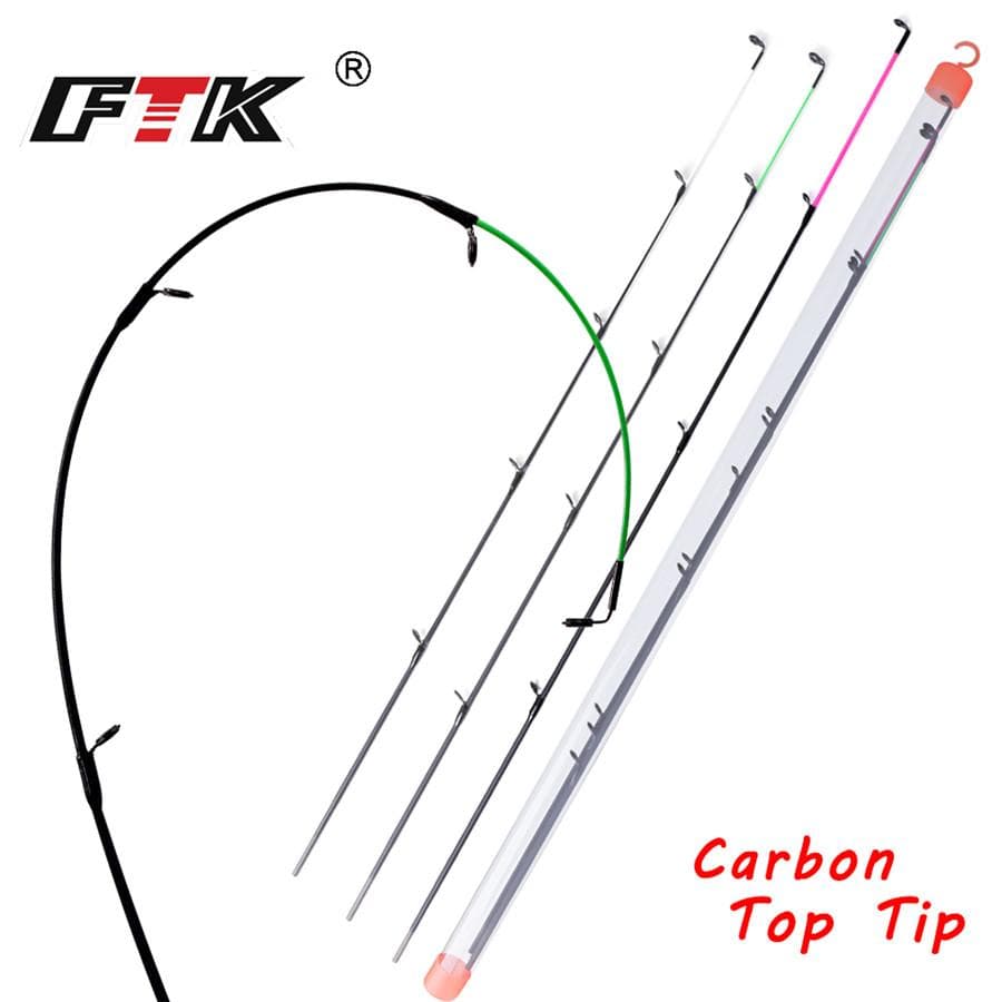 FTK 99% Carbon Top Tip 0-120g 3 Different Trolling Medium/Low/High Feeder Carp Rods Top Tip Fishing Accessories Fishing Gear - feeder top rod