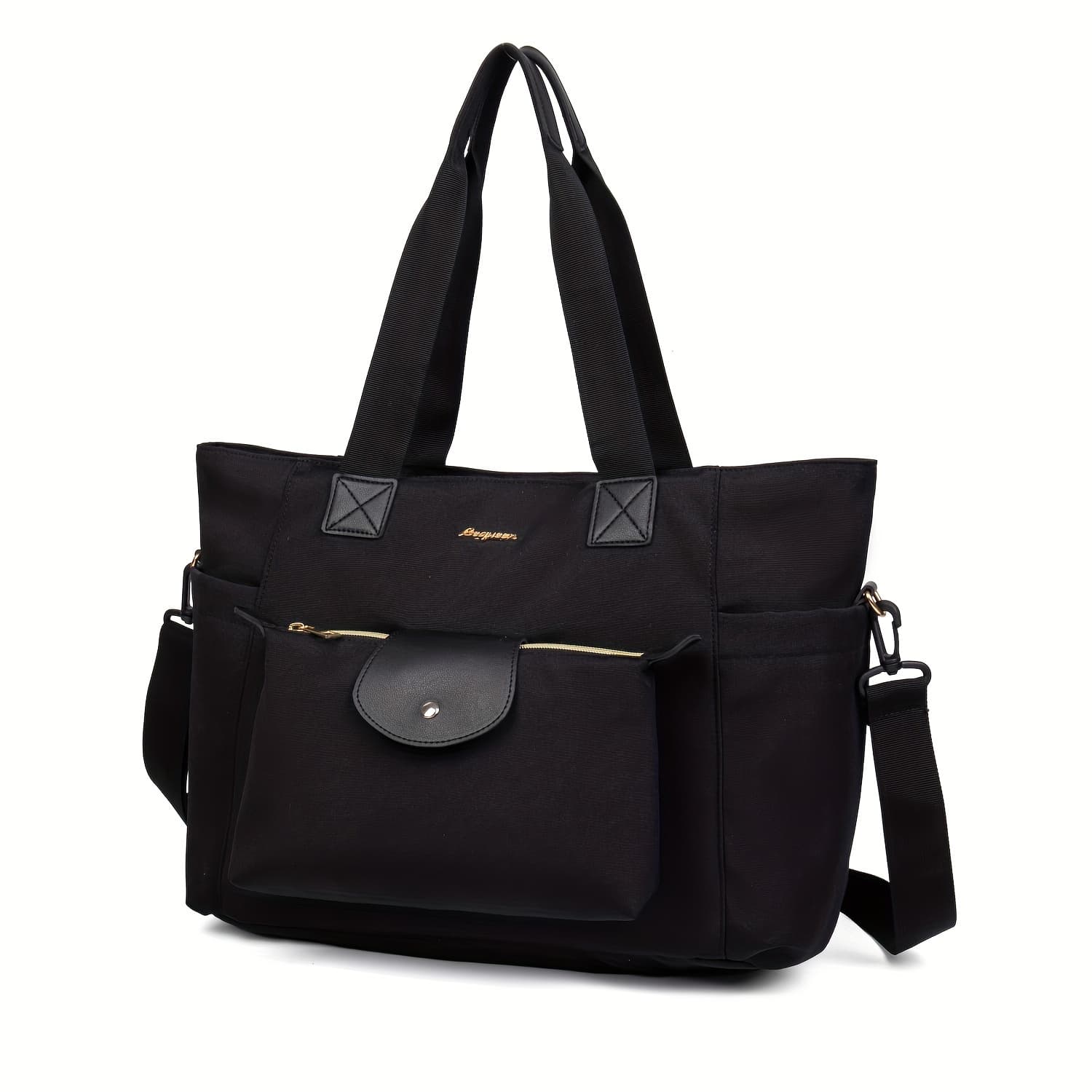 TEMU New Parent Bag, Large Capacity Crossbody Bag, Multi-functional Handbag, Maternity And Bag For And Travel, Diaper Organizer Bag