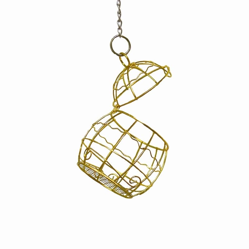 TEMU 1pc Pet Bird Feeder Hummingbird Supplies Wild Bird Feeders Small Hanging Feeding Tool For Birds