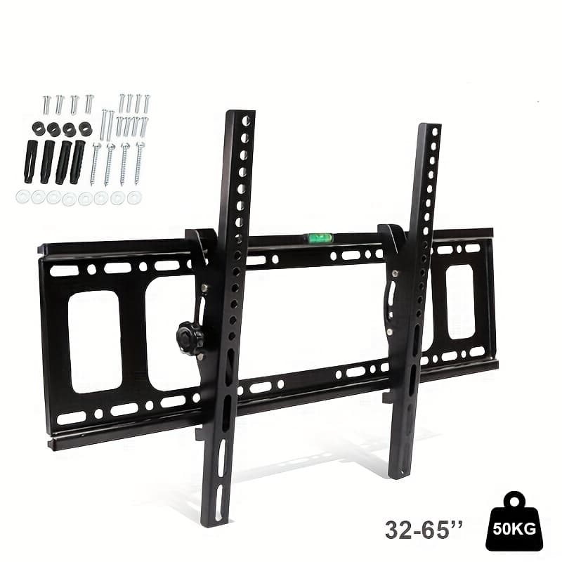 TEMU 1pc Tv Stand-heavy Duty Strong Solid Tv Wall Bracket Cantilever Corner Mount Dual 32-65" With Bracket Height Adjustable Max.