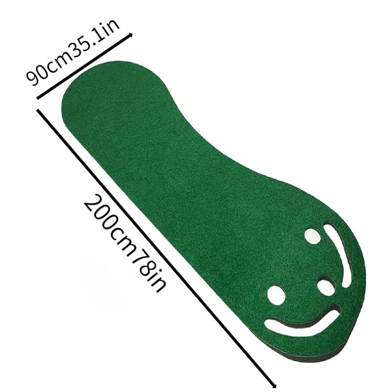 TEMU Golf Putting Practice Blanket Golf Putting Pad Exerciser Fun Big Foot Indoor And Outdoor Exercise Mat