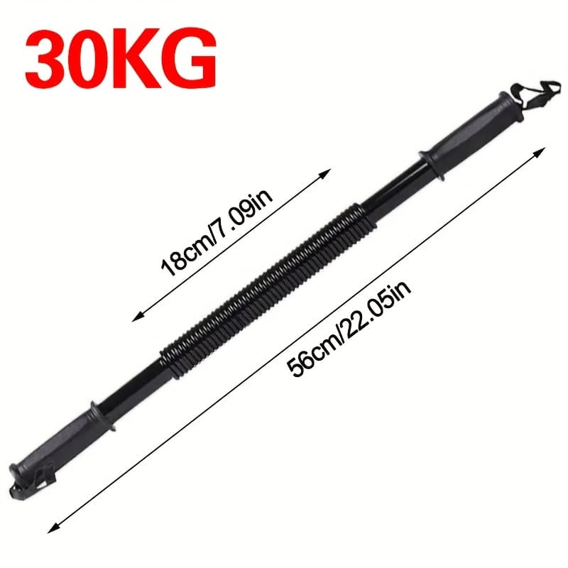 TEMU Arm Power Twister Stretch Spring Bendy Gym Exercise Tool, Strength Training, Resistance Training, Flexible Bar, , Highquality Material, Durable