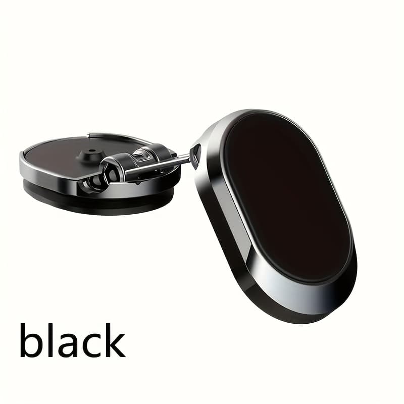 TEMU Magnetic Car Phone Holder - Foldable And Swivel Dashboard Smartphone Holder, Wall Mount Stand, Car , Rectangular Mount, Non-waterproof