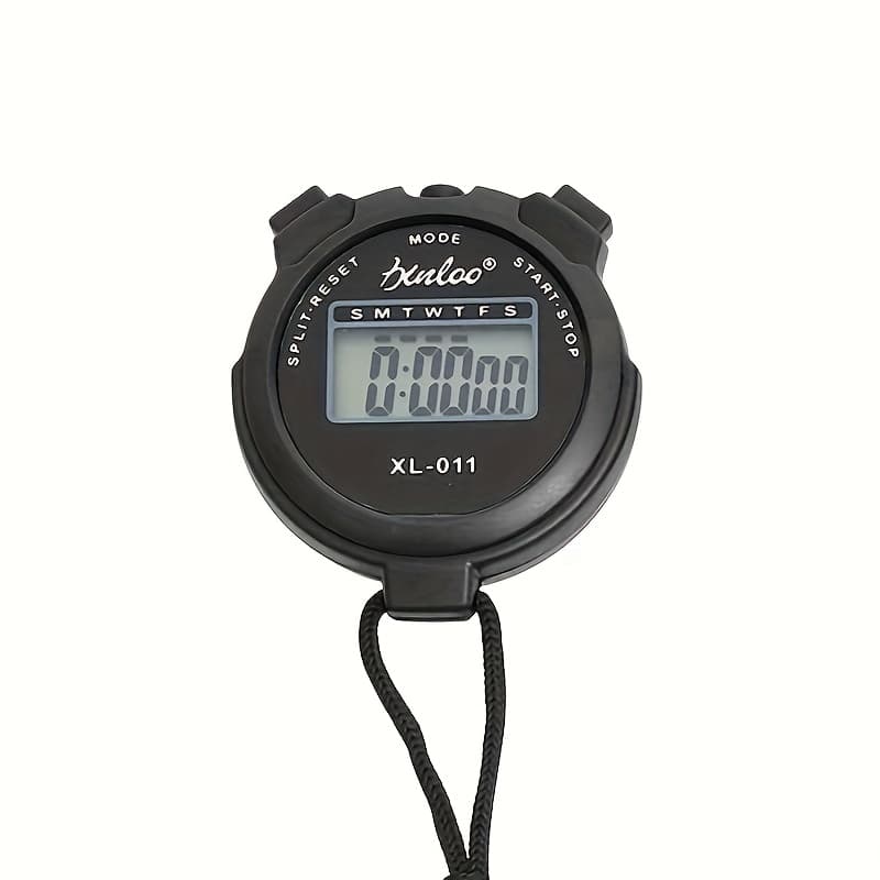 TEMU 1pc Multifunctional Electronic Stopwatch Referee Timer Digital Display Stopwatch For Sports Fitness Running Track And Field Training Stopwatch