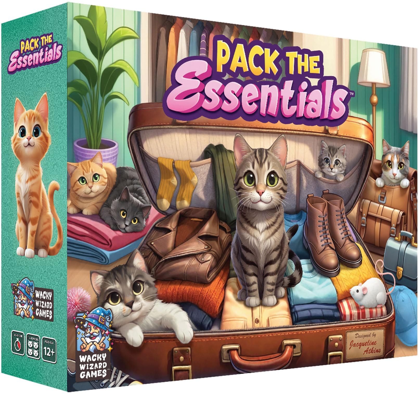 Wacky Wizard Games: Pack The Essentials The Board Game (US IMPORT)