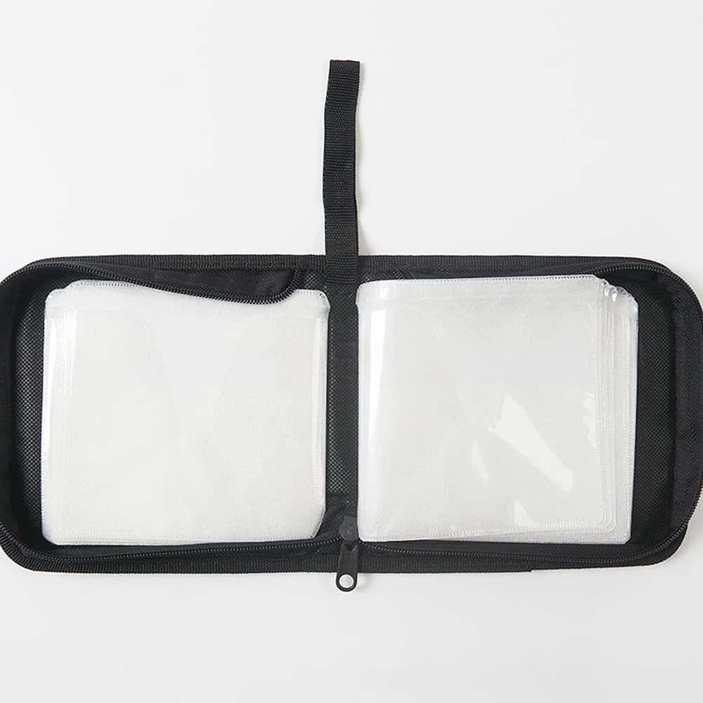 Portable CD/DVD Storage Case Holds 40 Discs Compact Organizer for Car &3178 view 2