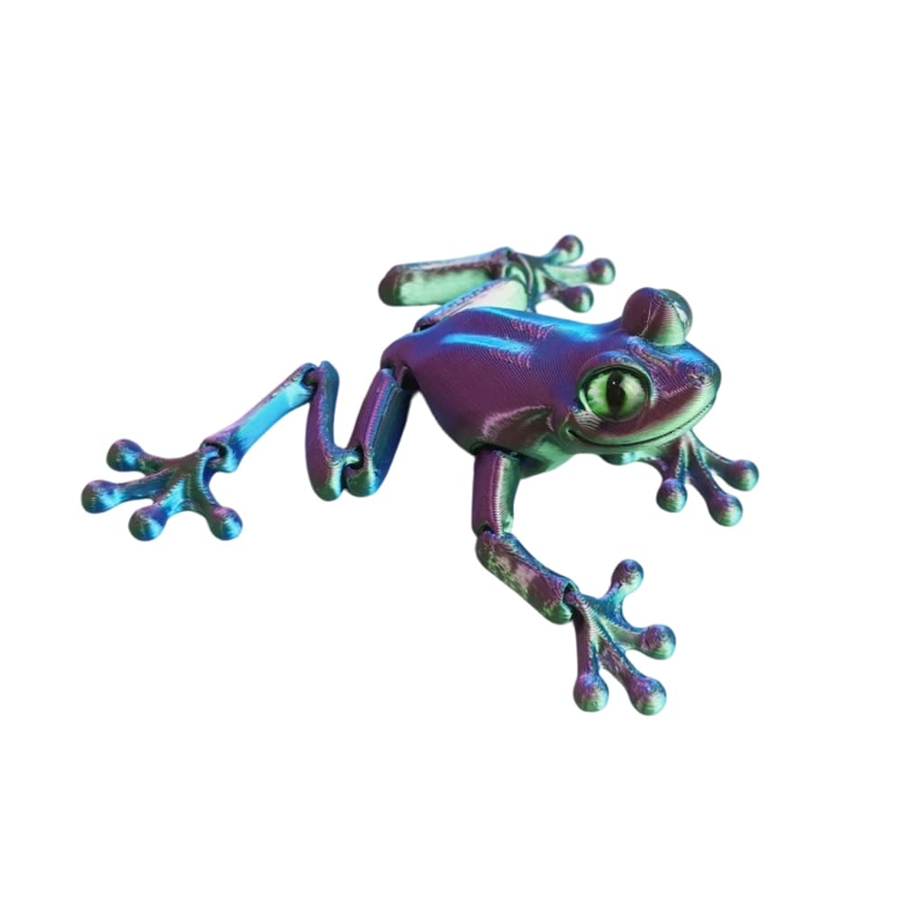 3D Printed Simulated Frog Movable Animal Figurines Toys 3D Printed Toys8913