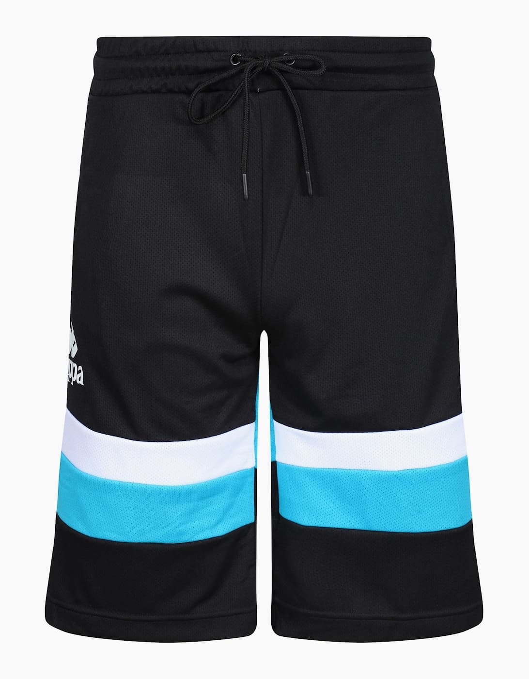 Kappa Men's Endel Men's Cyclist Style Shorts | Black/Blue - Size: 35/34/36