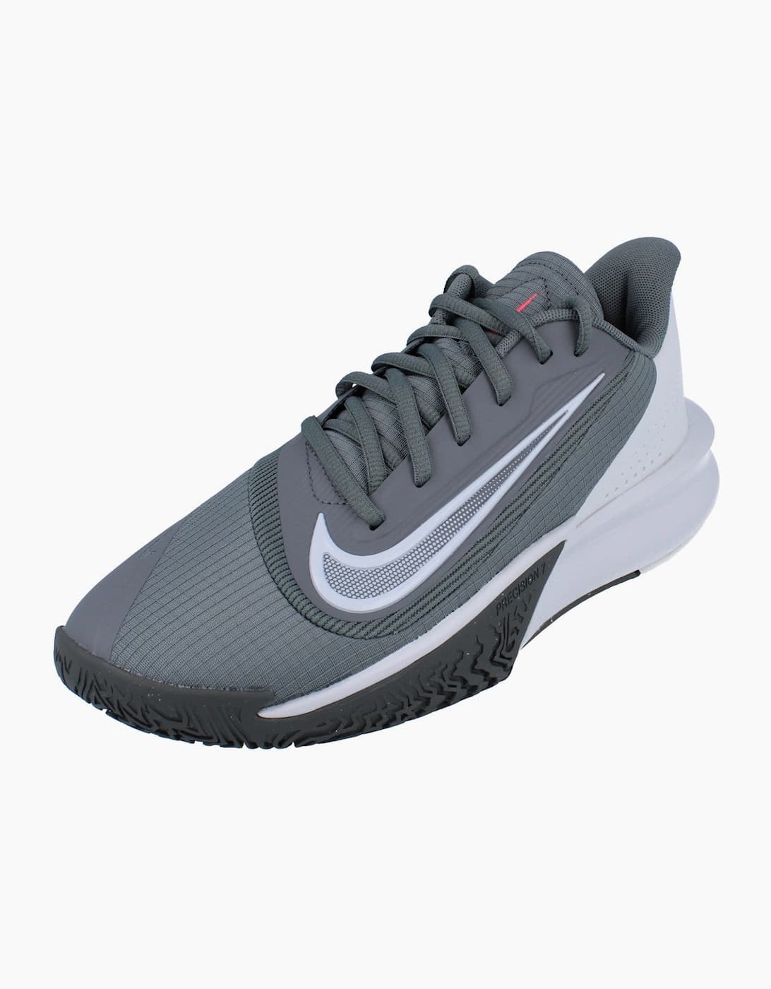 Men's Nike Precision Vii Mens Basketball Trainers Fn4322 003 - Grey - Size: 10.5