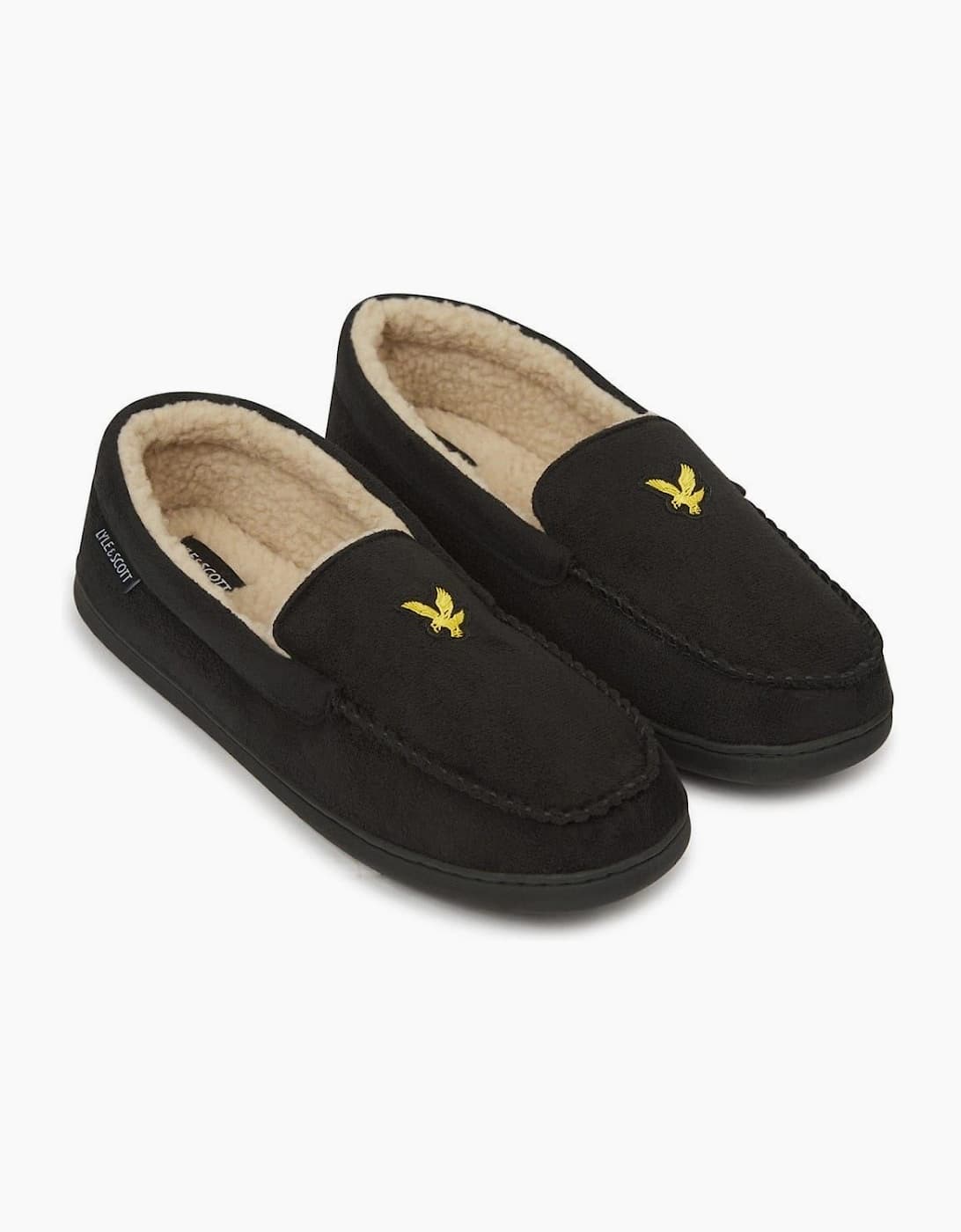 Lyle And Scott Men's Slippers - Black - Size: 11