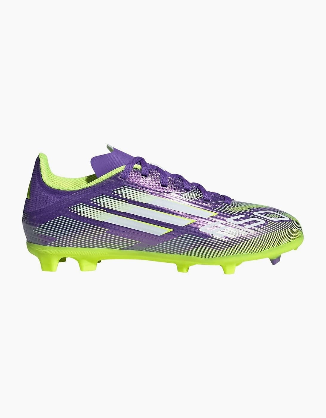 Adidas Boy's League Juniors Firm Ground Football Boots - Purple - Size: 5 38