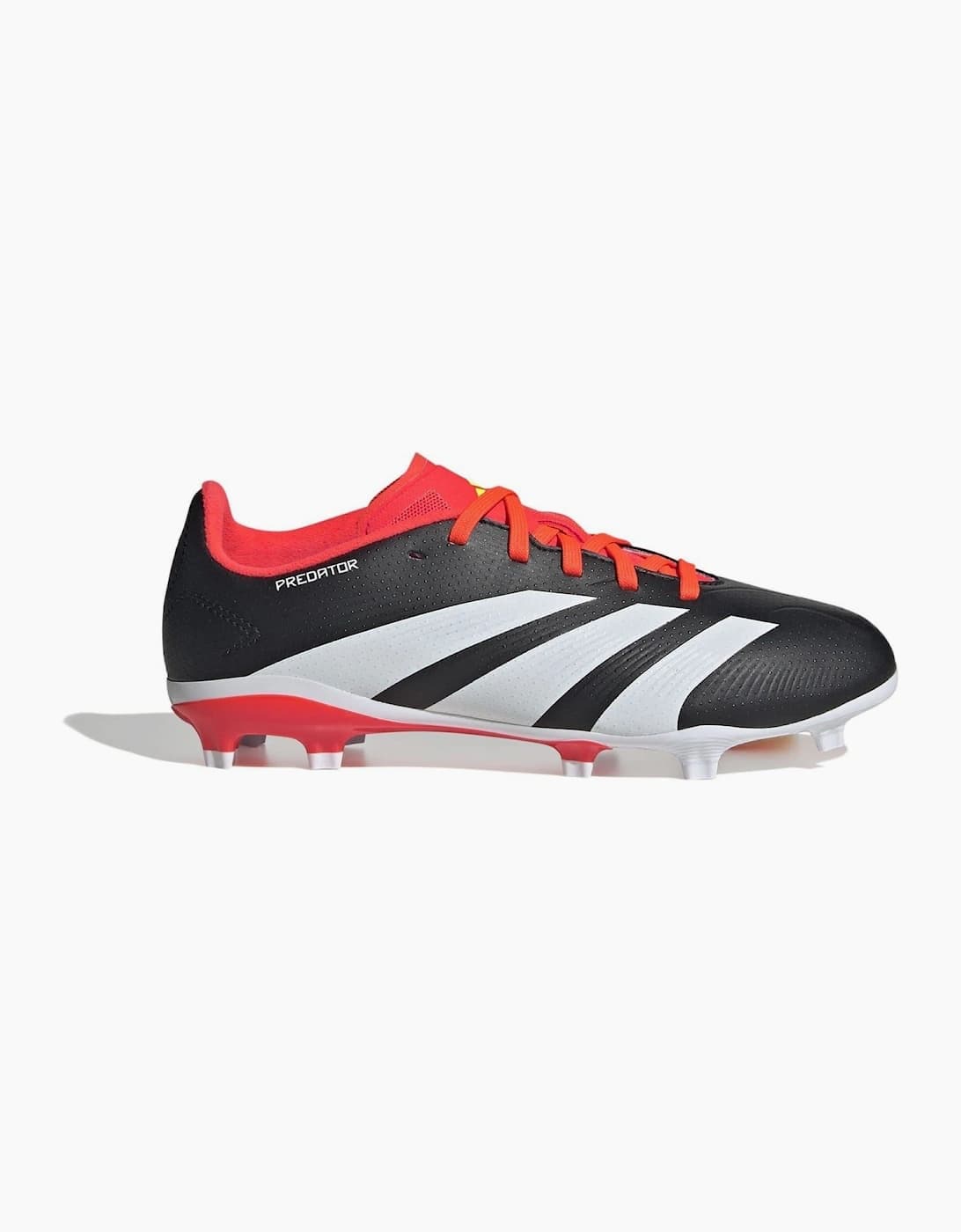 Boy's Predator 24 League Junior Firm Ground Boots - Black/Multi - Size: 4 36.5