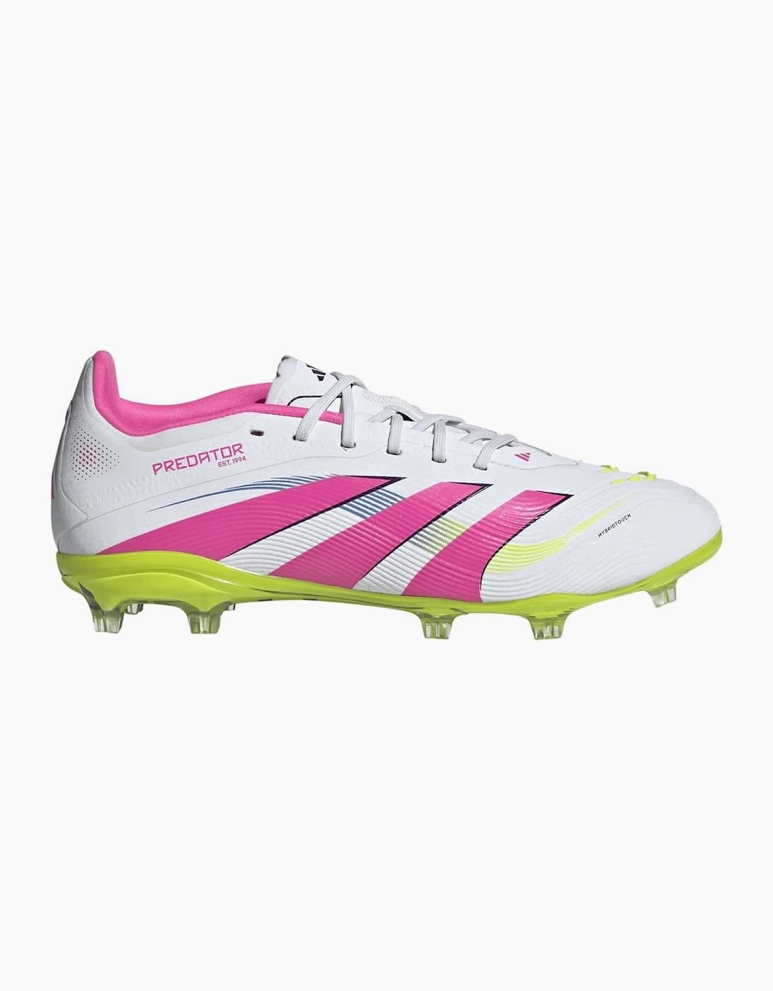 Predator Elite Firm Ground Lace-Up Sneakers - White - Size: C12.5 31