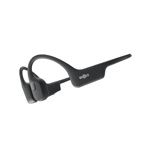 SHOKZ OpenRun Bone Conduction Sports Headphones, Comet Grey | Bluetooth, IP67 Water Resistant, 9H Playtime, Built-In Mic, Open-Ear Comfort, Running