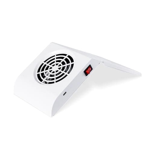 LIARTY Portable Foldable Nail Dust Collector with High-Suction Vacuum for Nail Salon & Home | Low Noise & Adjustable Angle | Rechargeable Battery