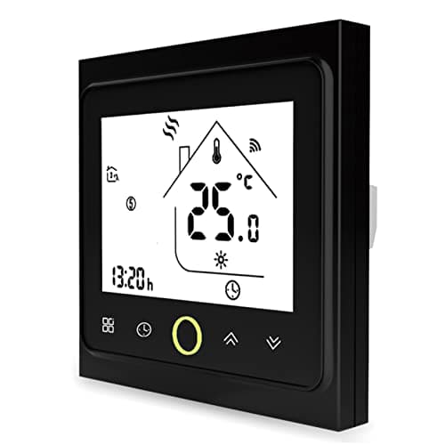 MOES Smart Thermostat WiFi Room Temperature Controller for Electric Underfloor Heating Smart Life APP Remote Control Compatible with Alexa Google Home
