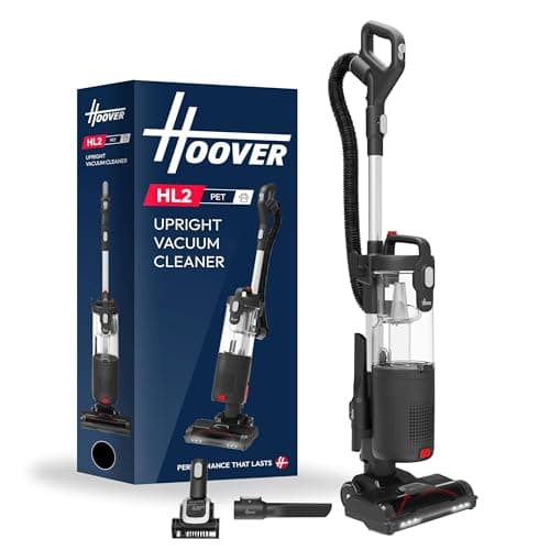 Hoover Lift Portable HL2 Pets Upright Vacuum Cleaner - 850w Turbo Style with 2.5L Bin - Lightweight, High Performance with Anti Twist Hair Wrap and