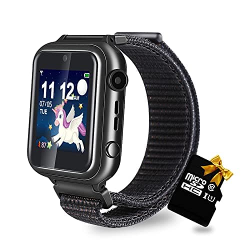 Retysaz Kids Smart Watch 24 Game Smart Watch for kids Pedometer Phone Fashion Smartwatches for Children 3-14 Great Gifts To Girls Boys Electronic