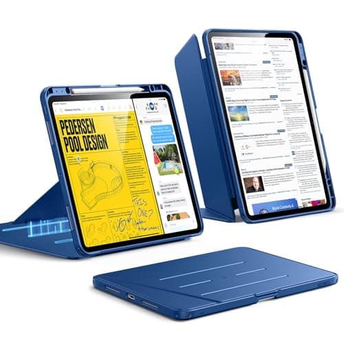 ESR for iPad Pro 13 inch Case M5/M4 (2025/2024), Vertical Stand Cover, Multi Stand Angles, Ultra-Stable Case for iPad Pro 13 (2025/2024) with Pencil